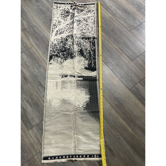 VTG 1930s China Artistic Silk-Weaving Factory Silk Art Asian Black Handcrafted - Picture 9 of 12